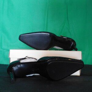 11.5 SIZE Anne Klein Womens Rosalind Adjustable Patent Ankle